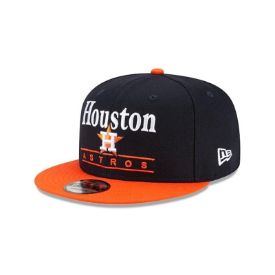 Houston Astros Gorra | New Era MLB Two Tone Retro 9fifty Snapback Cap Mexico - Azules